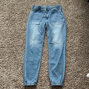 American Eagle Outfitters Blue Ankle Jeans